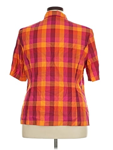Sag Harbor Short Sleeve Blouse (view 2)