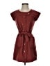 Tabitha Tweed Burgundy Casual Dress Size 2 - photo 1