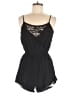 Ambiance 100% Rayon Hearts Black Romper Size M - photo 1