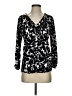 Covington Black Long Sleeve Blouse Size S - photo 1