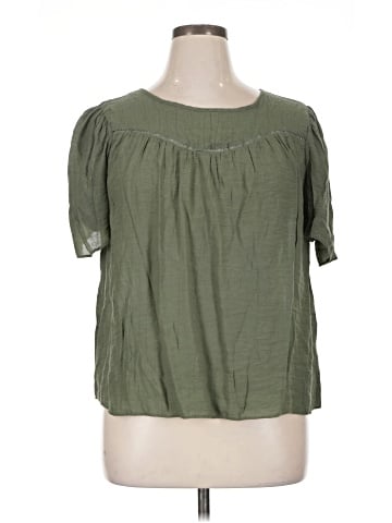 NANETTE Nanette Lepore Short Sleeve Blouse (view 1)