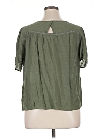 NANETTE Nanette Lepore Short Sleeve Blouse (view 2)