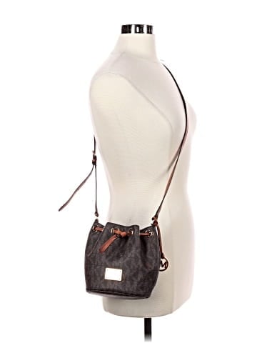 MICHAEL Michael Kors Leather Bucket Bag (view 2)