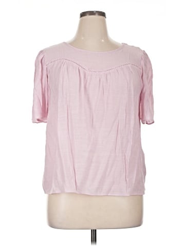 NANETTE Nanette Lepore Short Sleeve Blouse (view 1)