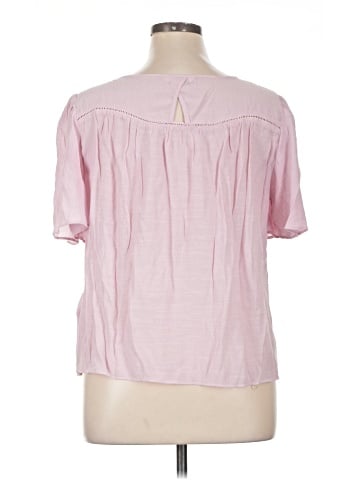 NANETTE Nanette Lepore Short Sleeve Blouse (view 2)