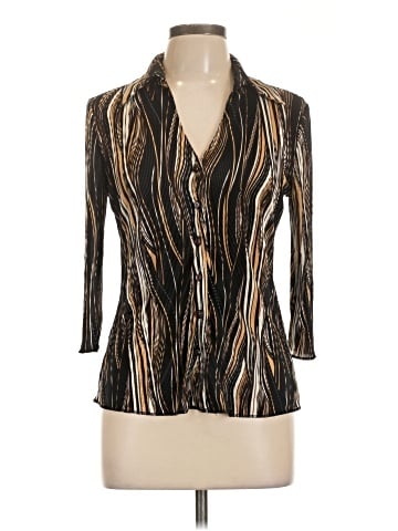 Tribal 3/4 Sleeve Blouse (view 1)