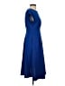 Westend Solid Blue Cocktail Dress Size S - photo 4