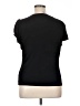 Worthington Black Short Sleeve Top Size XL (petite) - photo 2