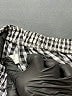 Unbranded Houndstooth Black Casual Pants Size S - photo 4