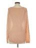 Debut Hearts Pink Pullover Sweater Size S - photo 2