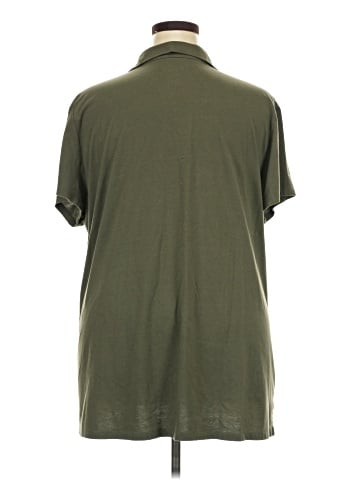 Just My Size Short Sleeve Blouse (view 2)