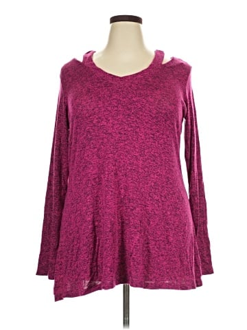 Ashley Stewart Long Sleeve Top (view 1)