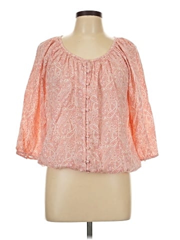 St. John's Bay 3/4 Sleeve Blouse (view 1)