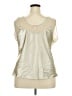 Assorted Brands Metallic Silver Sleeveless Blouse Size 2X - photo 2