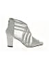 Valenti Franco Metallic Silver Sandals Size 6 - photo 1