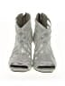 Valenti Franco Metallic Silver Sandals Size 6 - photo 2