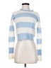 Intermix 100% Cashmere Stripes Blue Cardigan Size P (petite) - photo 1