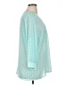 Talbots Outlet 100% Polyester Teal 3/4 Sleeve Blouse Size XL - photo 4