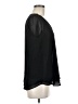 Jennifer Lopez 100% Polyester Black Long Sleeve Blouse Size M - photo 4