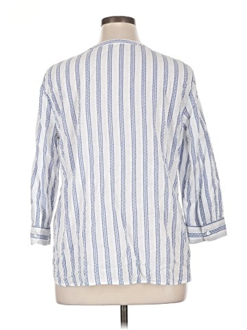 Talbots Outlet 3/4 Sleeve Button-Down Shirt (view 2)