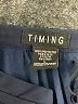 Timing 100% Polyester Blue Long Sleeve Blouse Size L - photo 7