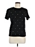 On Twelfth Polka Dots Black Short Sleeve T-Shirt Size M - photo 1