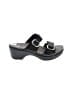 Dansko 100% Leather Black Sandals Size EU 37 - photo 1