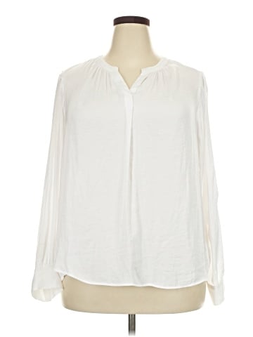 Simply Vera Vera Wang Long Sleeve Blouse (view 1)