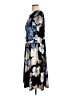 Perceptions Print Black Casual Dress Size L - photo 5