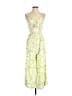 American Eagle Outfitters 100% Viscose Paisley Yellow Jumpsuit Size XS - photo 1