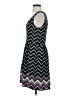 White House Black Market 100% Silk Chevron-herringbone Black Casual Dress Size 4 - photo 5