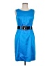 DressBarn Blue Cocktail Dress Size 6 - photo 1