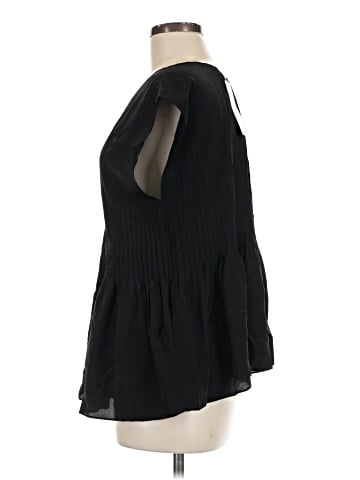 Eileen Fisher 3/4 Sleeve Silk Top (view 2)