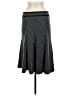 Christopher & Banks 100% Polyester Chevron-herringbone Gray Casual Skirt Size 6 - photo 2