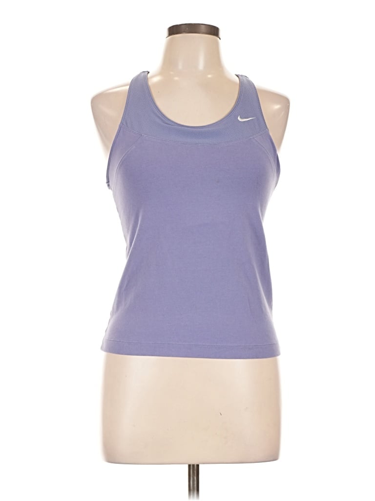 Pre-owned Nike Active Tank Top In Purple