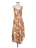 Sincerely Jules Floral Orange Casual Dress Size S (estimated) - photo 1