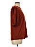 Cure Burgundy 3/4 Sleeve Top Size L - photo 4