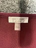 Cable & Gauge Burgundy Pullover Sweater Size M - photo 7
