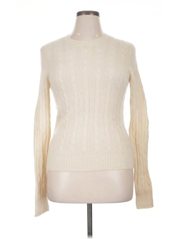 Georgie Cashmere Pullover Sweater (view 1)