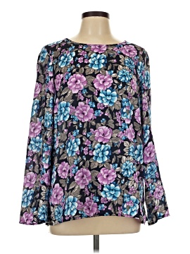 Ann Taylor Long Sleeve Blouse (view 1)
