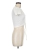 Zara Ivory Short Sleeve Top Size M - photo 4