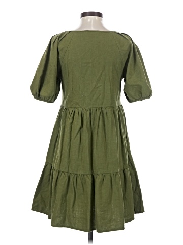 Madewell (Re)sponsible Puff-Sleeve Mini Dress (view 2)