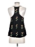 Blu Moon 100% Rayon Black Sleeveless Blouse Size Sm (1) - photo 2