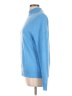 Blair 100% Acrylic Blue Turtleneck Sweater Size L - photo 5