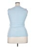 Alfred Dunner Blue Sleeveless Blouse Size 18 - photo 2