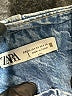 Zara 100% Cotton Blue Denim Jacket Size XS - photo 6