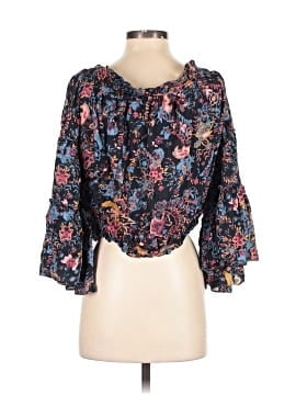 Free People 3/4 Sleeve Blouse (view 2)