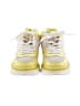 Ugg 100% Leather Yellow Sneakers Size 8 1/2 - photo 2