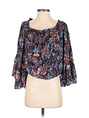 Free People 3/4 Sleeve Blouse (view 1)