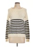 It's Our Time Stripes Ivory Pullover Sweater Size L - photo 1